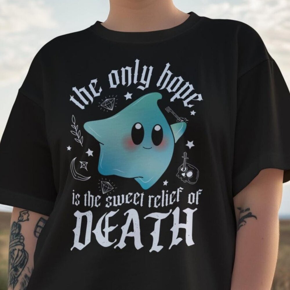Super Mario Shirt, Mario Lumalee Star Shirt, The Only Hope Death T Shirt 91